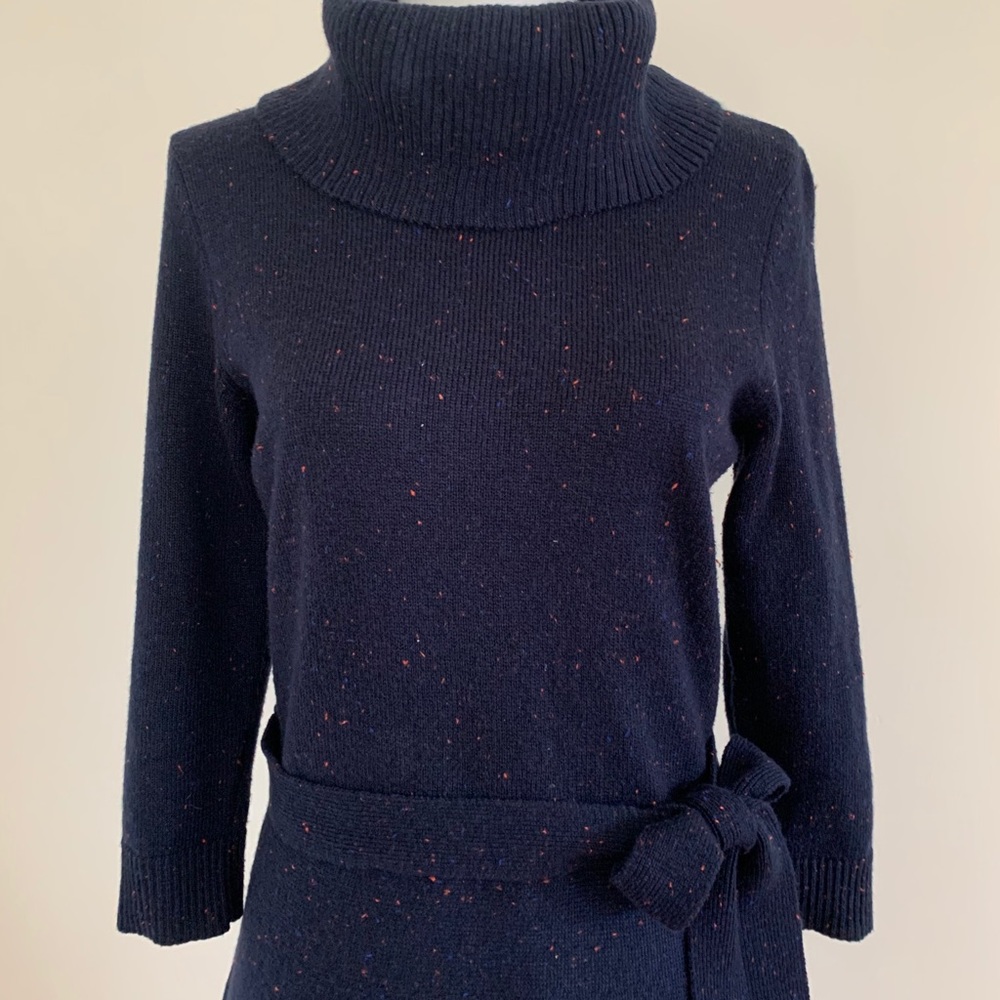 Navy Sweater Dress